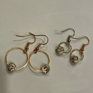 Earings/shinny dimond